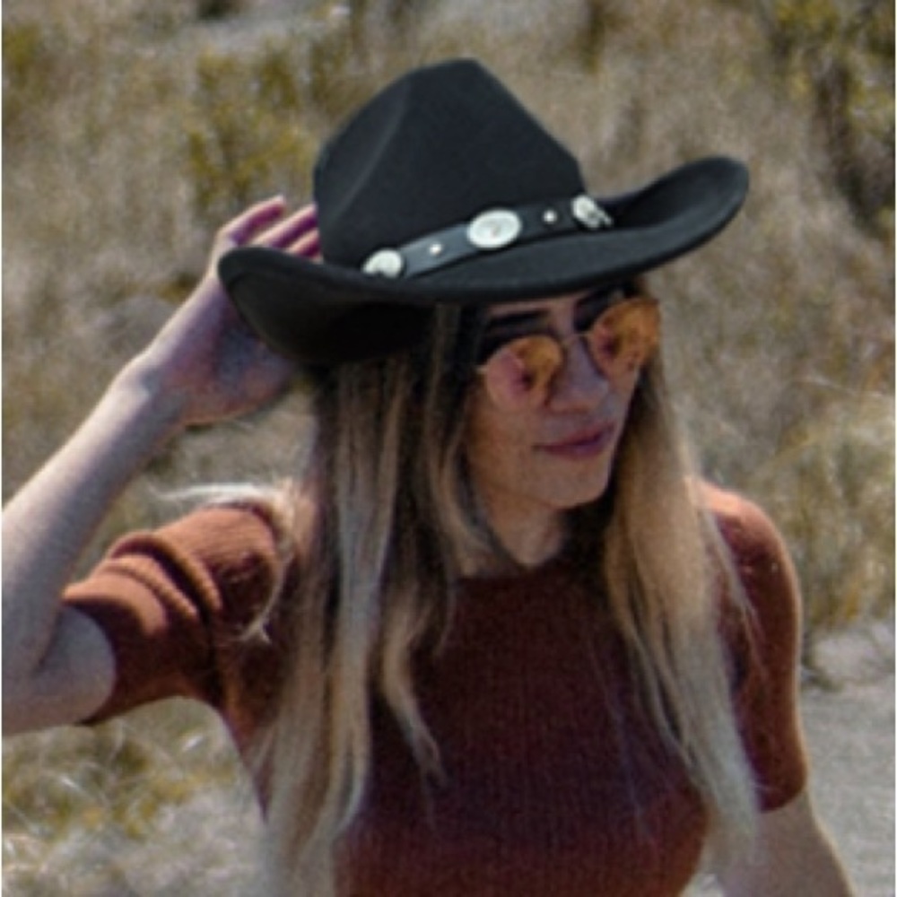 Black Western Cowboy Hat